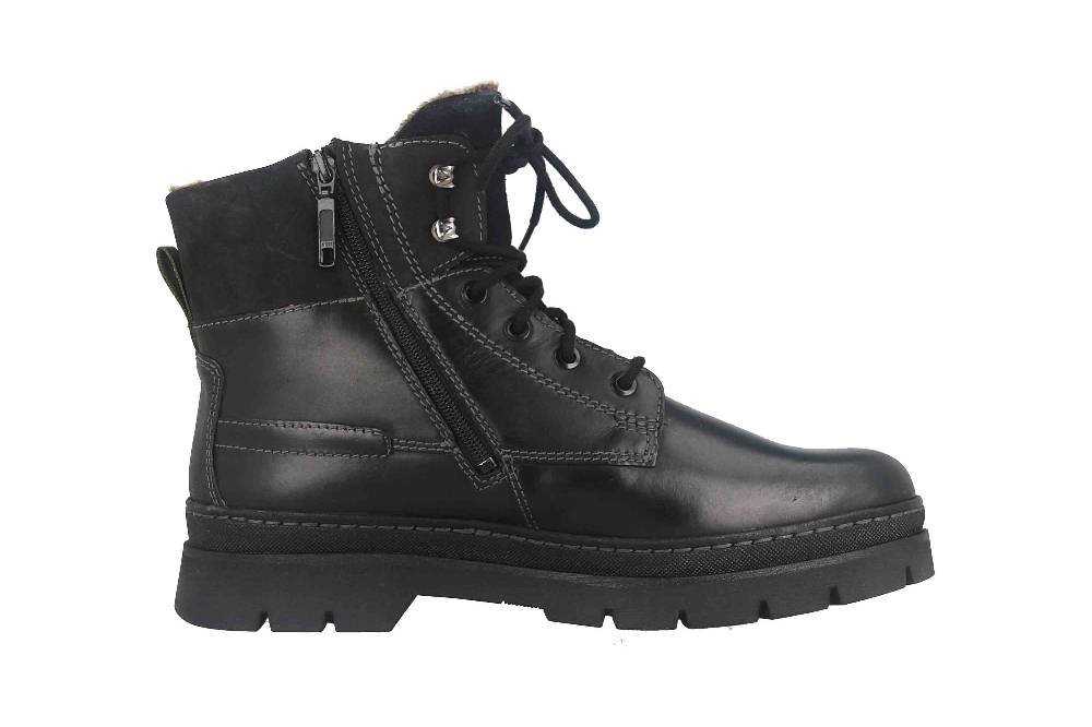 Fretz Men Zoran Boots in Übergrößen Schwarz 2413.8471-51 große Herrenschuhe Vierteljährliche Förderung