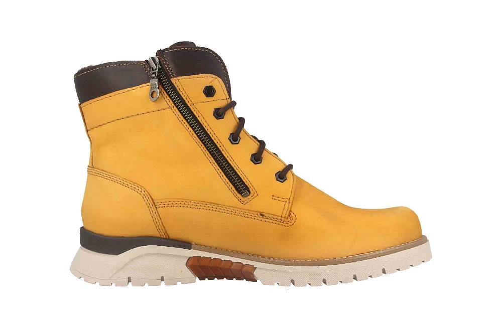 Fretz Men Cooper Boots in Übergrößen Gelb 1326.1416-45 große Herrenschuhe Discount Store für neue Produkte