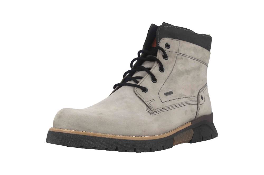 Fretz Men Cooper Boots in Übergrößen Grau 1326.1416-95 große Herrenschuhe Nur noch ein Tag übrig