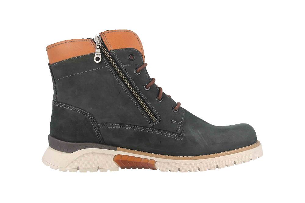 Fretz Men Cooper Boots in Übergrößen Blau 1326.1416-32 große Herrenschuhe 50% Rabatt mit kostenlosem Versand