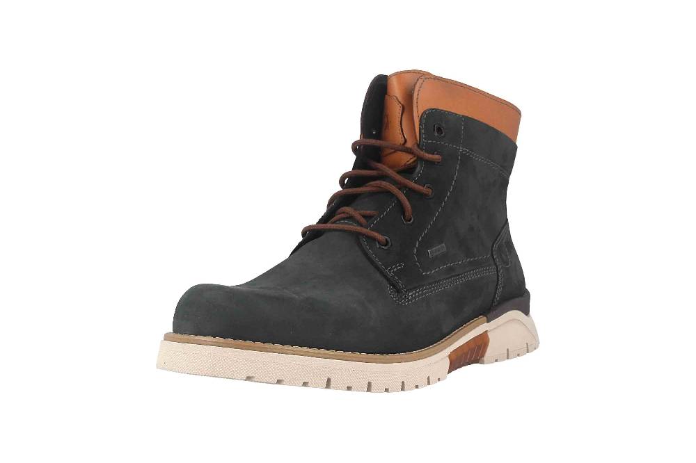 Fretz Men Cooper Boots in Übergrößen Blau 1326.1416-32 große Herrenschuhe 50% Rabatt mit kostenlosem Versand