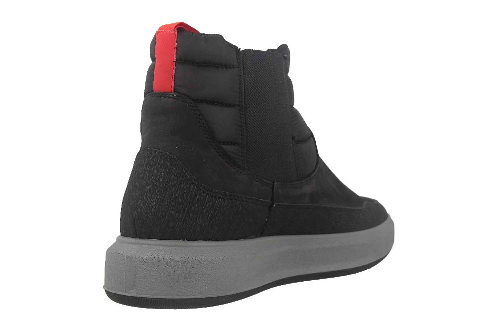 Fretz Men Sem Stiefeletten in Übergrößen Schwarz 4414.2482-51 große Herrenschuhe Clearance-Verkauf