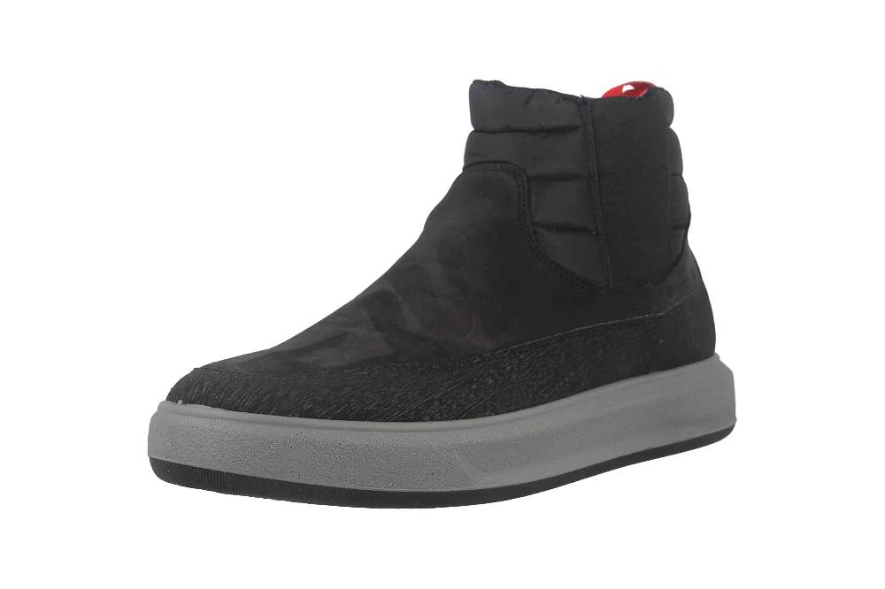 Fretz Men Sem Stiefeletten in Übergrößen Schwarz 4414.2482-51 große Herrenschuhe Clearance-Verkauf