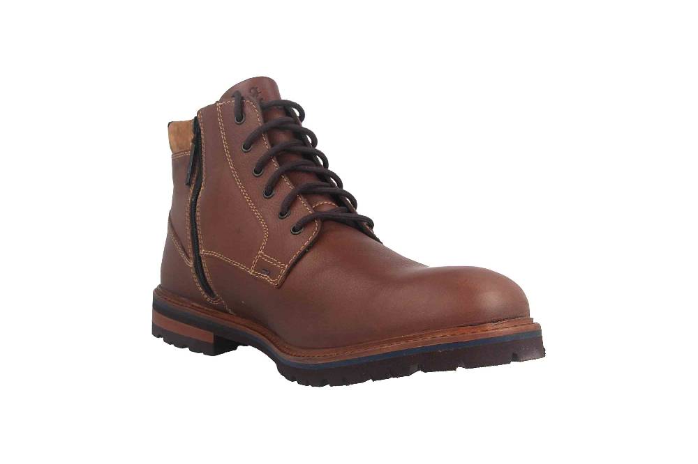 Fretz Men Milano Boots in Übergrößen Braun 6330.9712-12 große Herrenschuhe Kostenloser Versand international