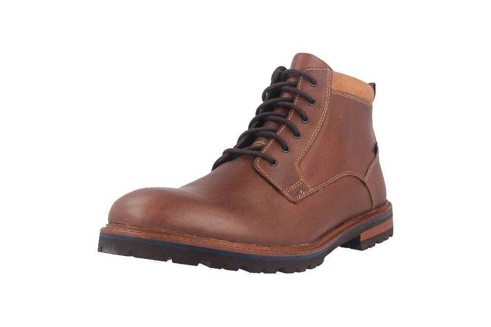 Fretz Men Milano Boots in Übergrößen Braun 6330.9712-12 große Herrenschuhe Kostenloser Versand international