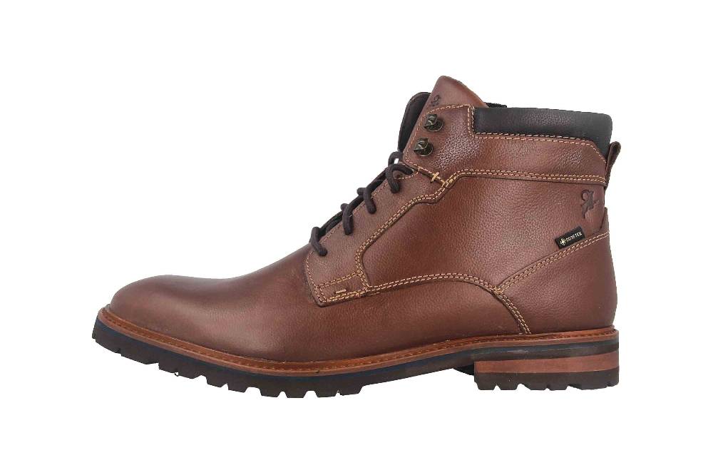 Fretz Men Milano Boots in Übergrößen Braun 6331.9712-12 große Herrenschuhe