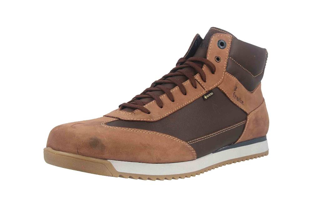 Fretz Men Tobias Stiefel in Übergrößen Braun 6660.2916-80 große Herrenschuhe Begrenzt auf 3 Tage