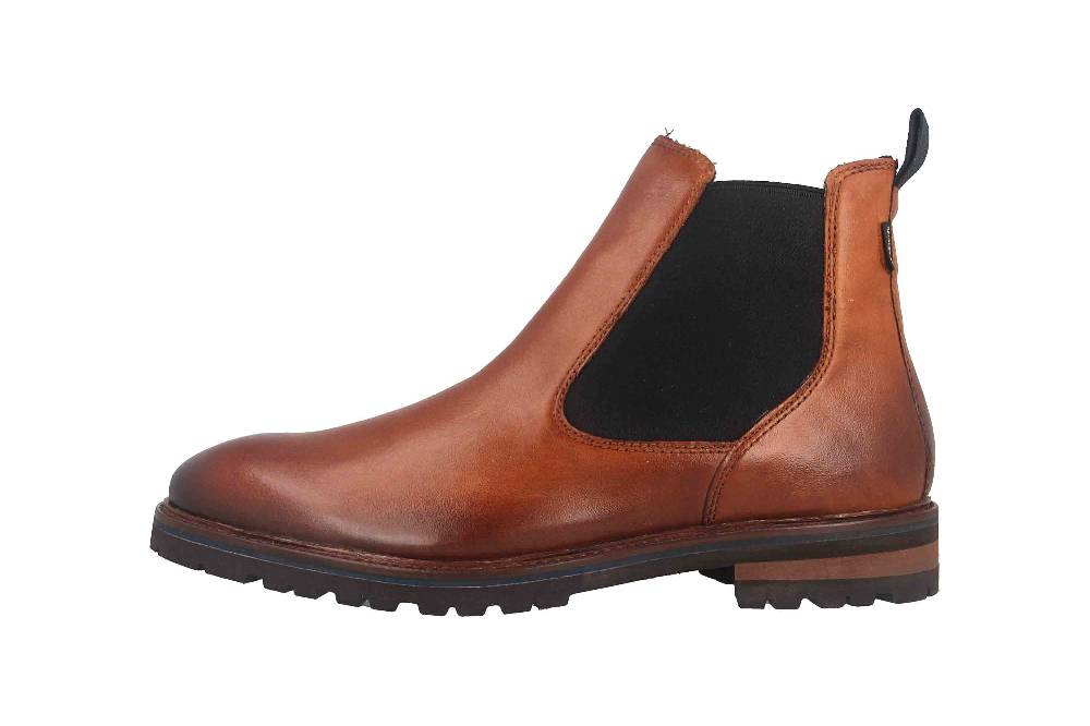 Fretz Men Milano Stiefeletten in Übergrößen Braun 6333.9728-37 große Herrenschuhe