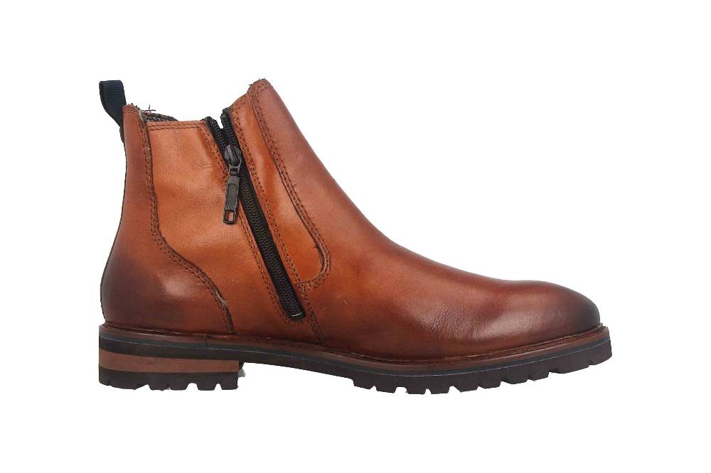 Fretz Men Milano Stiefeletten in Übergrößen Braun 6333.9728-37 große Herrenschuhe Speichern exportieren
