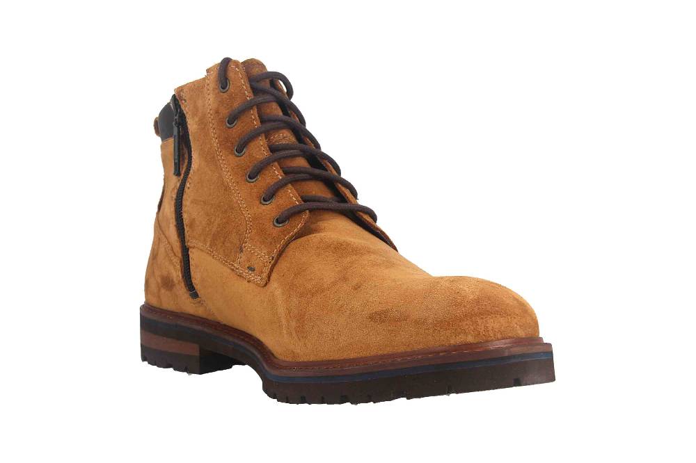 Fretz Men Milano Boots in Übergrößen Braun 6330.9719-89 große Herrenschuhe Black Friday Preise