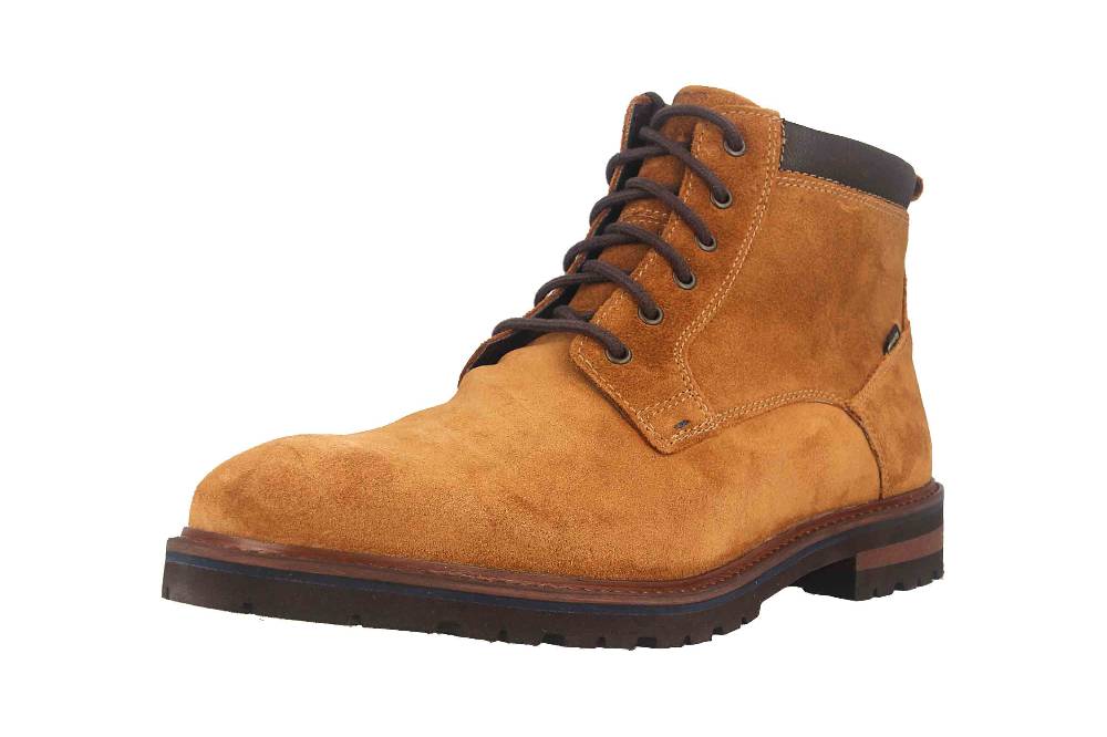 Fretz Men Milano Boots in Übergrößen Braun 6330.9719-89 große Herrenschuhe Black Friday Preise