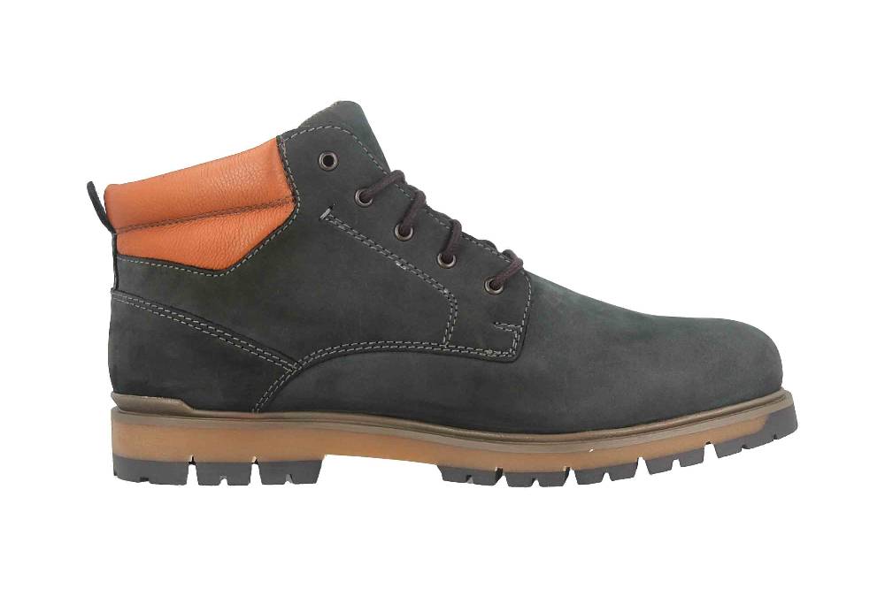 Fretz Men Fountain Boots in Übergrößen Blau 4040.0716-32 große Herrenschuhe Im Verkauf