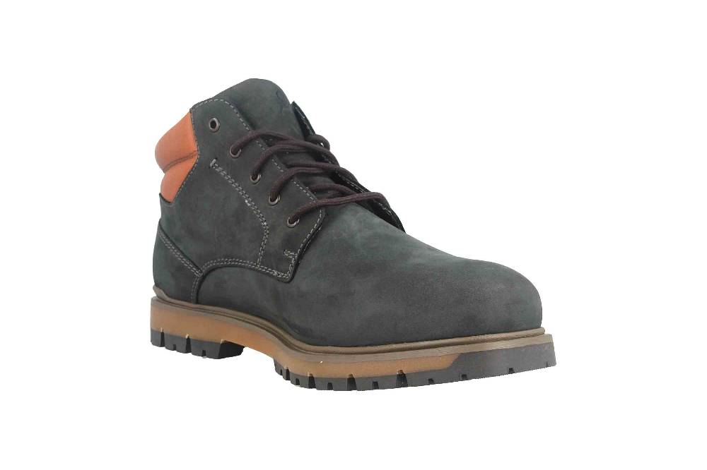 Fretz Men Fountain Boots in Übergrößen Blau 4040.0716-32 große Herrenschuhe Im Verkauf