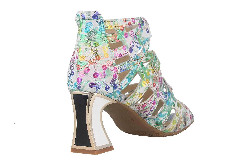 Laura Vita Sandaletten in Übergrößen Mehrfarbig JACBO 01 Bisque große Damenschuhe zollfrei