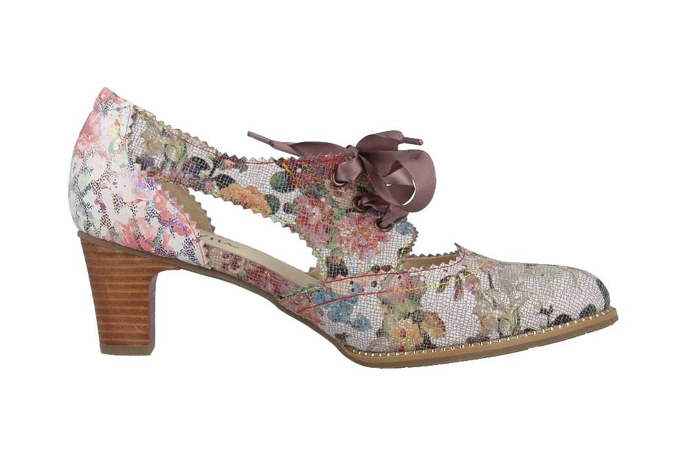 Laura Vita Pumps in Übergrößen Mehrfarbig ELCODIEO 0422 Café große Damenschuhe Auslauf