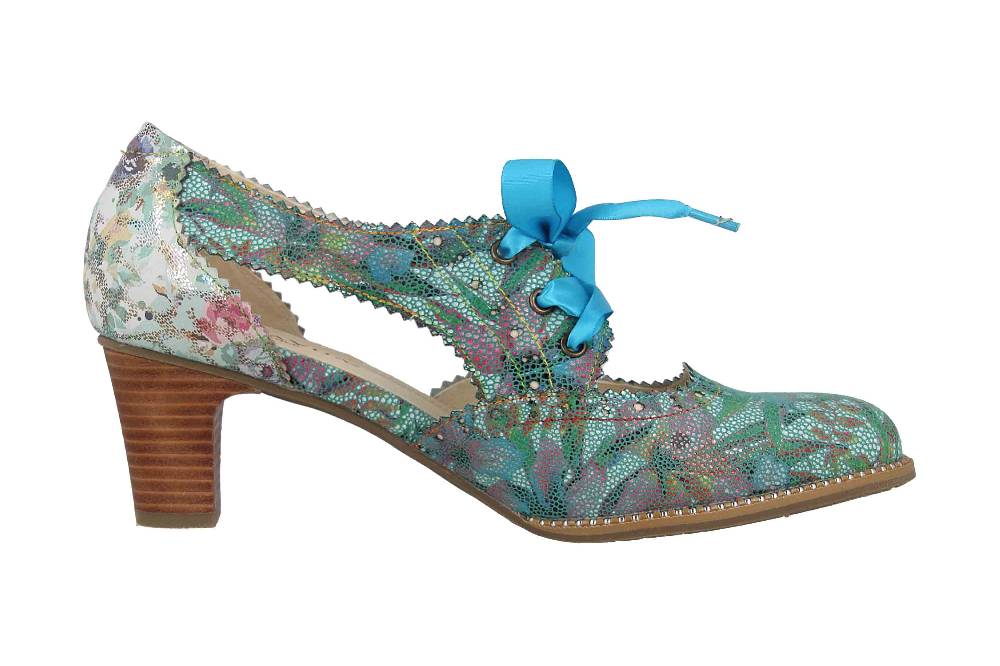 Laura Vita Pumps in Übergrößen Mehrfarbig ELCODIEO 0422 Kaki große Damenschuhe Verkauf