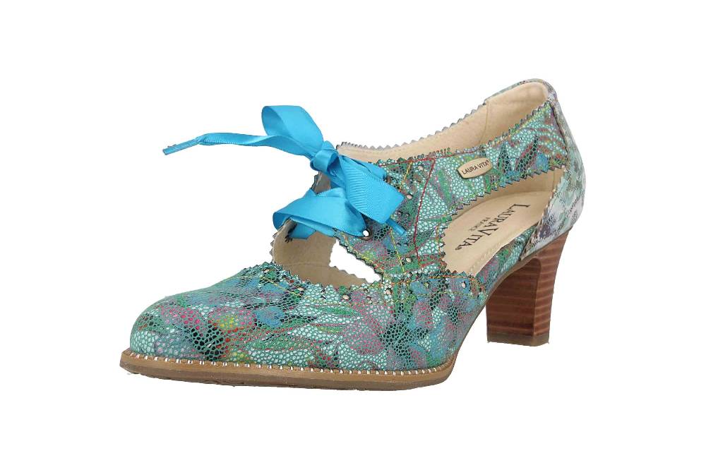 Laura Vita Pumps in Übergrößen Mehrfarbig ELCODIEO 0422 Kaki große Damenschuhe Verkauf