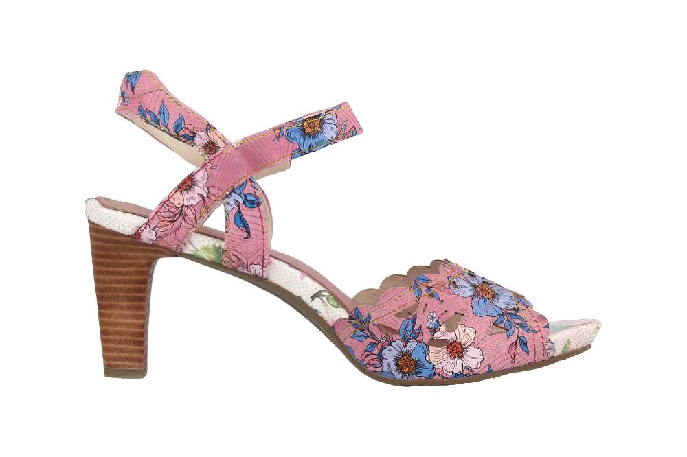 Laura Vita Sandaletten in Übergrößen Mehrfarbig ALBANE 51 Lilas große Damenschuhe Fabrikverkauf