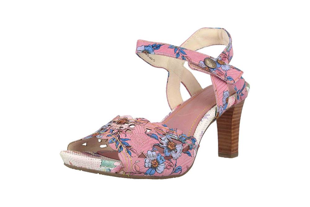 Laura Vita Sandaletten in Übergrößen Mehrfarbig ALBANE 51 Lilas große Damenschuhe Fabrikverkauf