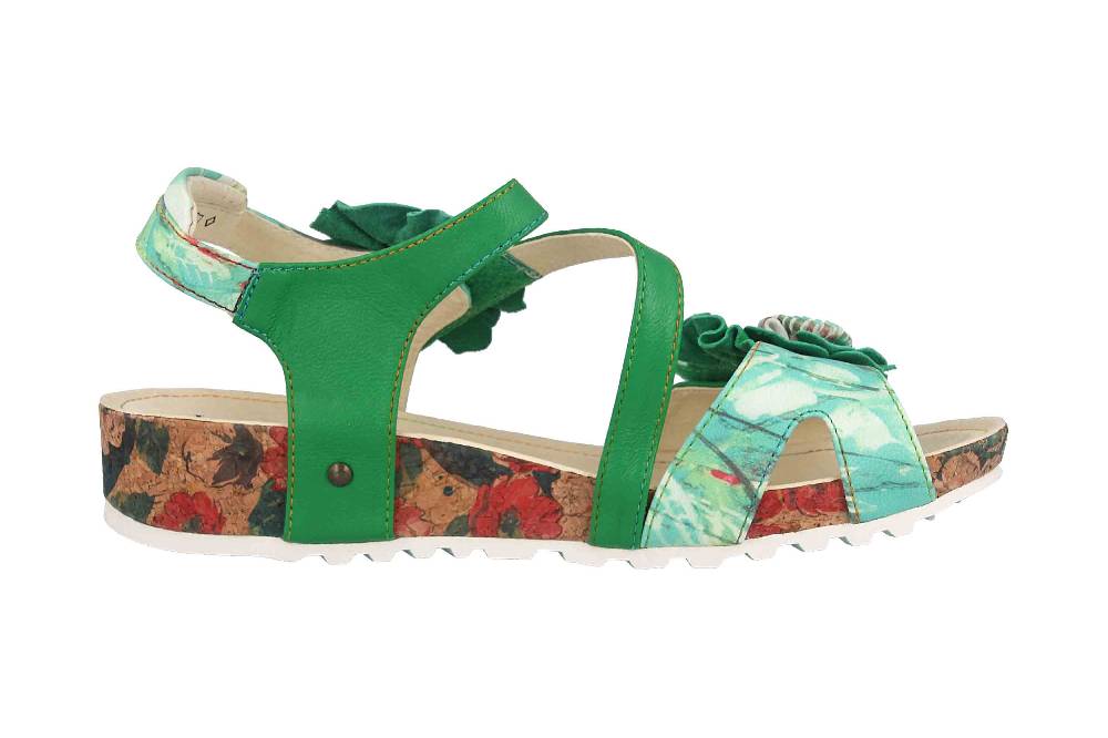 Laura Vita Sandalen in Übergrößen Mehrfarbig BRCYANO 68 Vert große Damenschuhe Limitierter Zeitrabatt