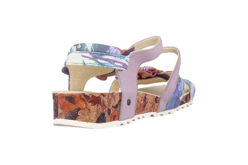 Laura Vita Sandalen in Übergrößen Mehrfarbig BRCYANO 68 Lilas große Damenschuhe Fabrik Onlineshop