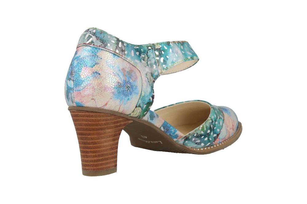 Laura Vita Pumps in Übergrößen Mehrfarbig ELCODIEO 232 Turquoise große Damenschuhe Fabrikpreis