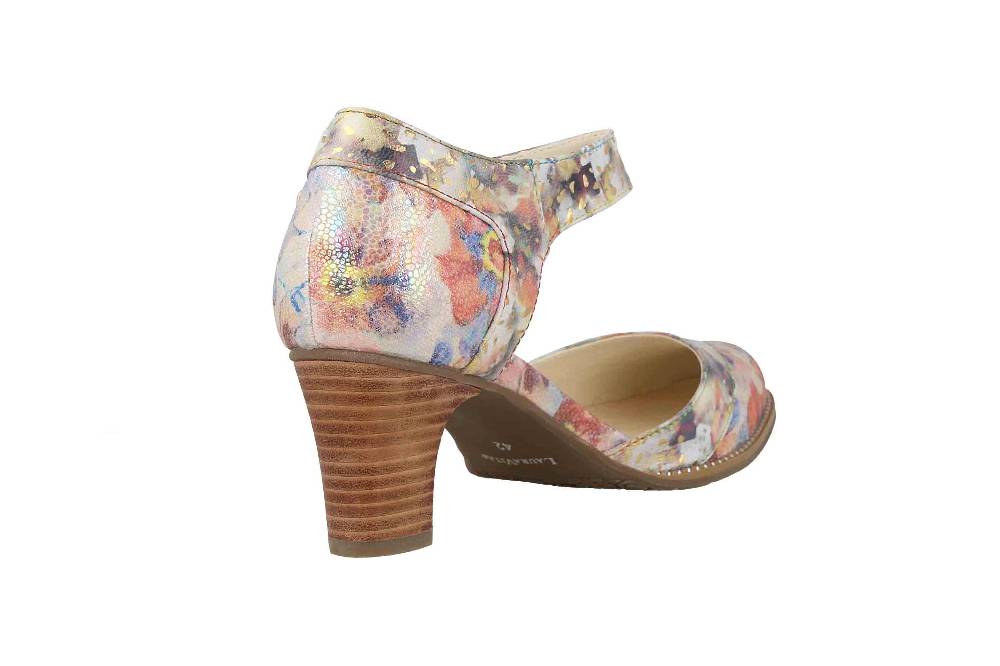 Laura Vita Pumps in Übergrößen Mehrfarbig ELCODIEO 232 Abricot große Damenschuhe Sonderangebot