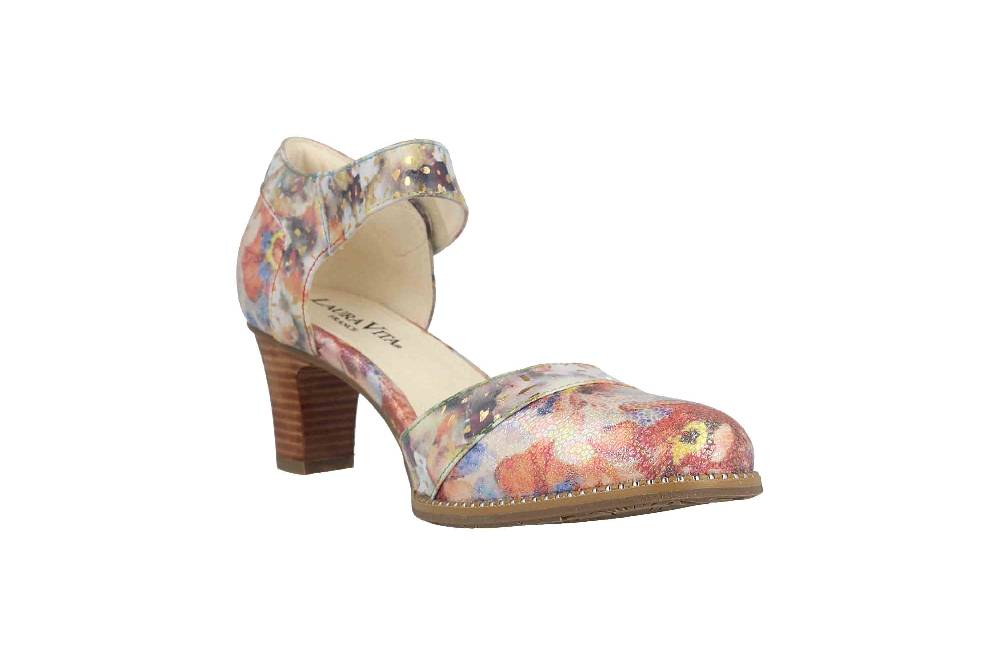 Laura Vita Pumps in Übergrößen Mehrfarbig ELCODIEO 232 Abricot große Damenschuhe Sonderangebot