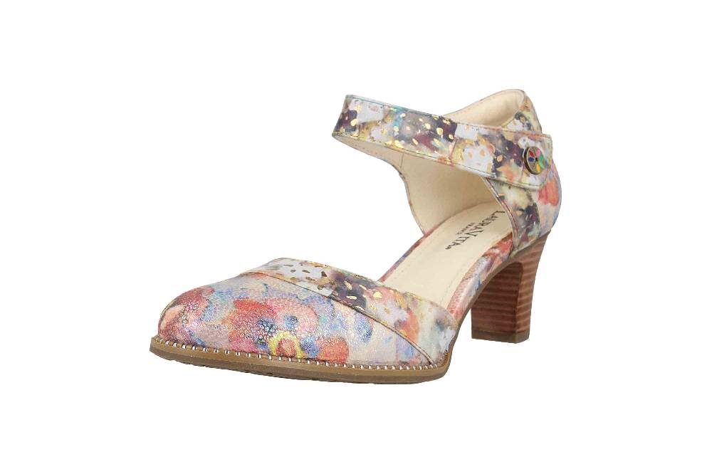 Laura Vita Pumps in Übergrößen Mehrfarbig ELCODIEO 232 Abricot große Damenschuhe Sonderangebot