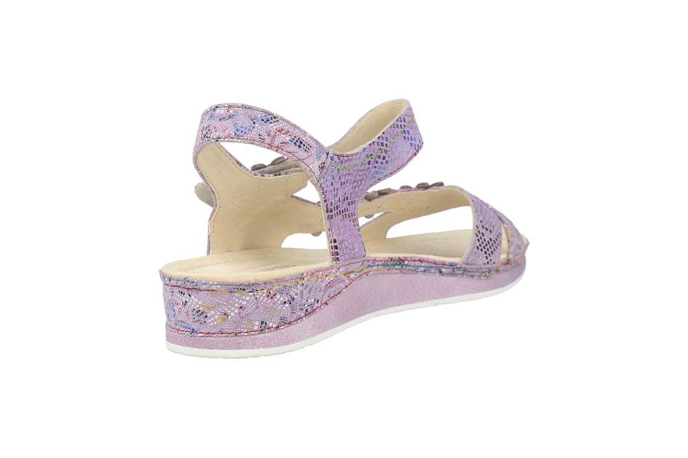 Laura Vita Sandalen in Übergrößen Mehrfarbig BRCUELO 81 Lilas große Damenschuhe Großer Ausverkauf