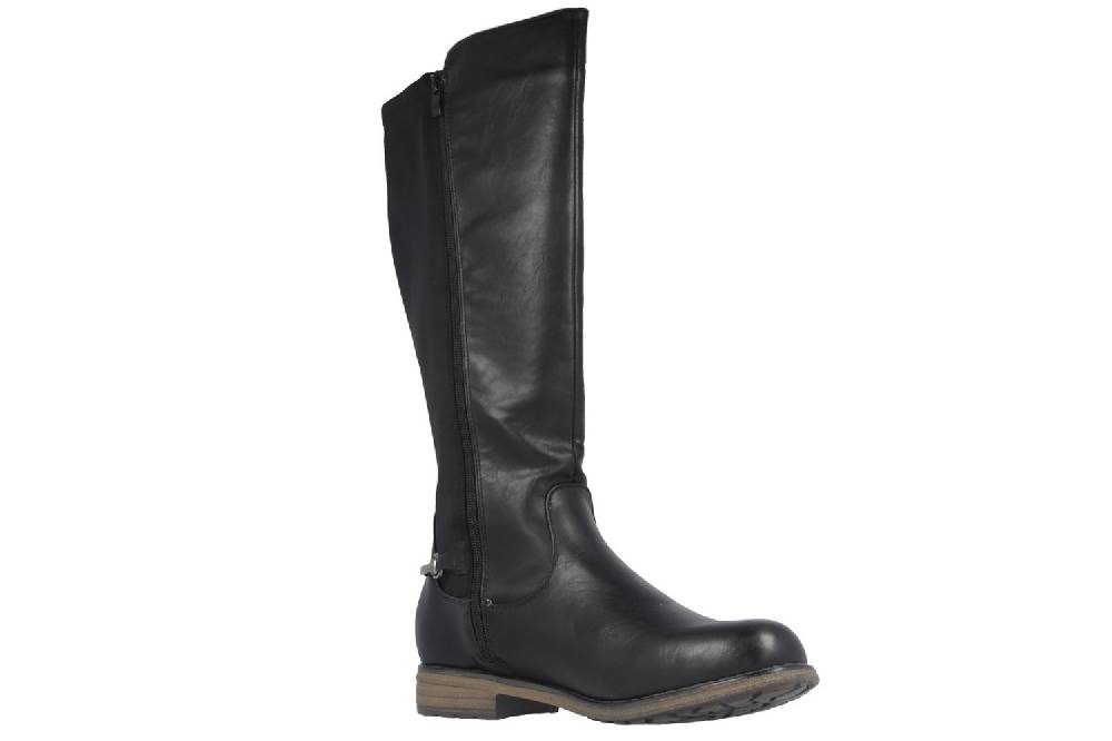 Fitters Footwear Stiefel in Übergrößen Schwarz 2.823951 Black große Damenschuhe Exklusivangebot