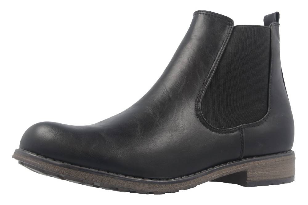 Fitters Footwear Boots in Übergrößen Schwarz 0 große Damenschuhe