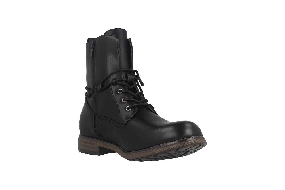 Fitters Footwear Vera Stiefeletten in Übergrößen Schwarz 2.252323 Black große Damenschuhe Blitzangebot