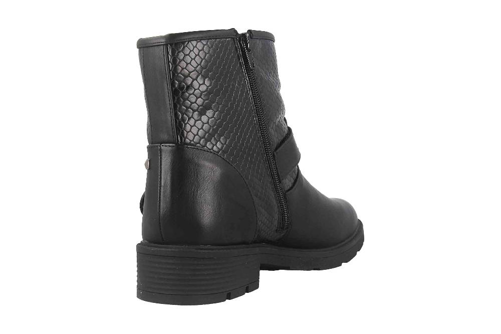Fitters Footwear Lexi Stiefeletten in Übergrößen Schwarz 2.237232 Black große Damenschuhe Große Rabatte