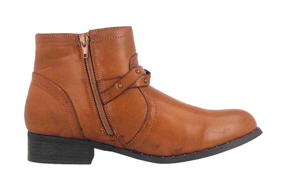 Fitters Footwear Shannon Stiefeletten in Übergrößen Braun 2.239201 Brandy große Damenschuhe Neuheiten