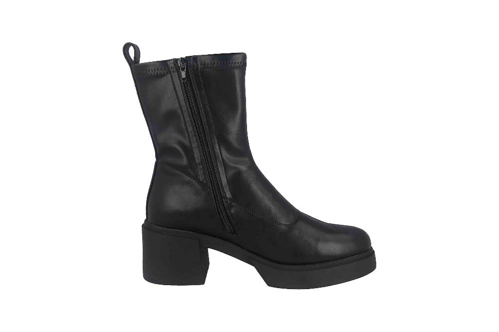 Fitters Footwear Mara Stiefeletten in Übergrößen Schwarz 2TT0301401 Black große Damenschuhe Räumungsverkauf