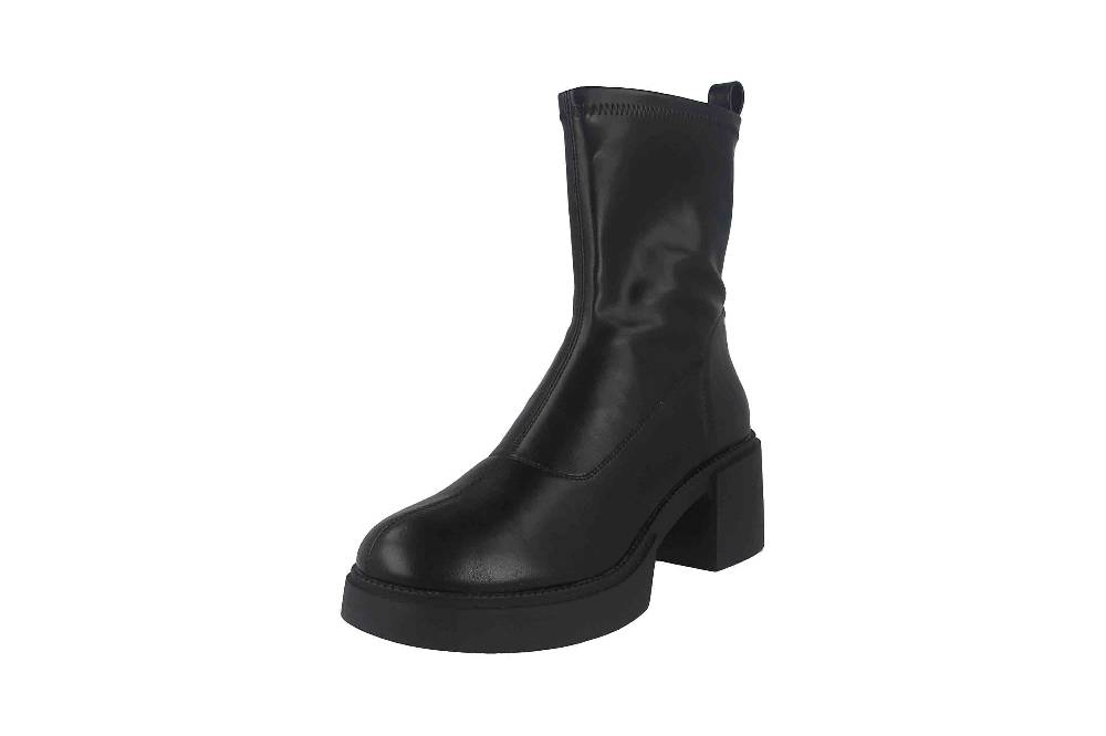 Fitters Footwear Mara Stiefeletten in Übergrößen Schwarz 2TT0301401 Black große Damenschuhe Räumungsverkauf