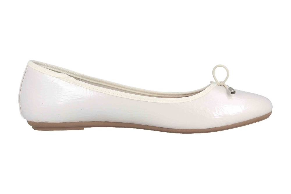 Fitters Footwear Mila Ballerinas in Übergrößen Weiß 2.514362 Off White große Damenschuhe Letzte 3 Tage