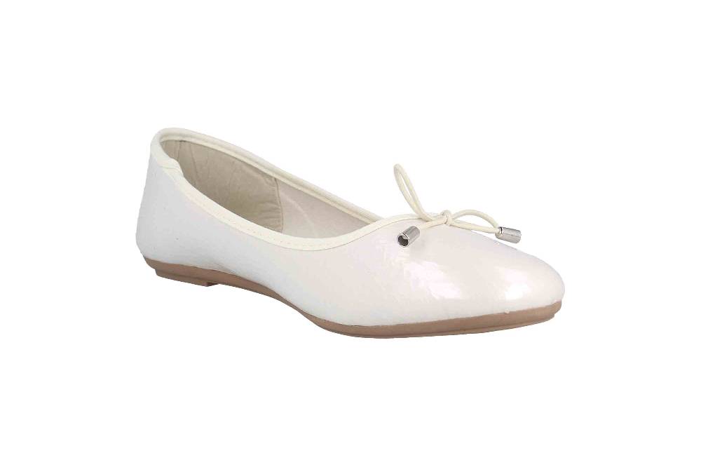 Fitters Footwear Mila Ballerinas in Übergrößen Weiß 2.514362 Off White große Damenschuhe Letzte 3 Tage