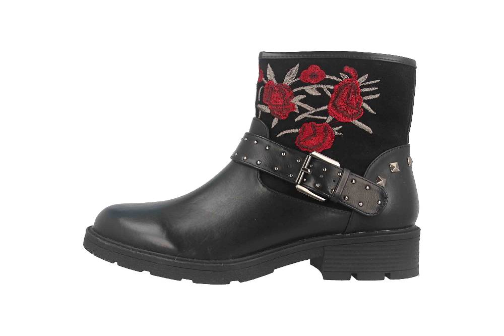 Fitters Footwear Tara Boots in Übergrößen Schwarz 2237240 Black große Damenschuhe