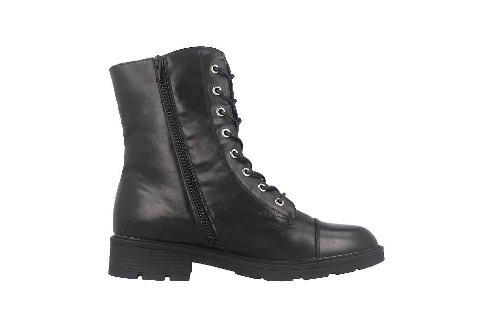 Fitters Footwear Stiefeletten in Übergrößen Schwarz 2239215 Tamara Black große Damenschuhe Neueste Stile