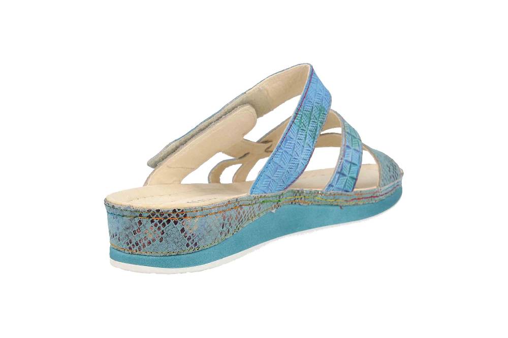 Laura Vita Pantoletten in Übergrößen Mehrfarbig BRUEL 05 Jeans große Damenschuhe Bis zu 60% Rabatt