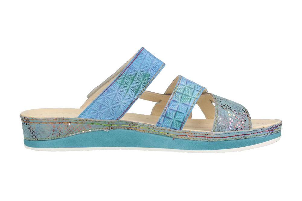 Laura Vita Pantoletten in Übergrößen Mehrfarbig BRUEL 05 Jeans große Damenschuhe Bis zu 60% Rabatt