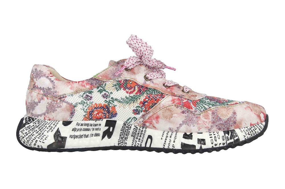 Laura Vita Sneaker in Übergrößen Mehrfarbig BURTON 05 Bisque große Damenschuhe Sonderangebot der Fabrik