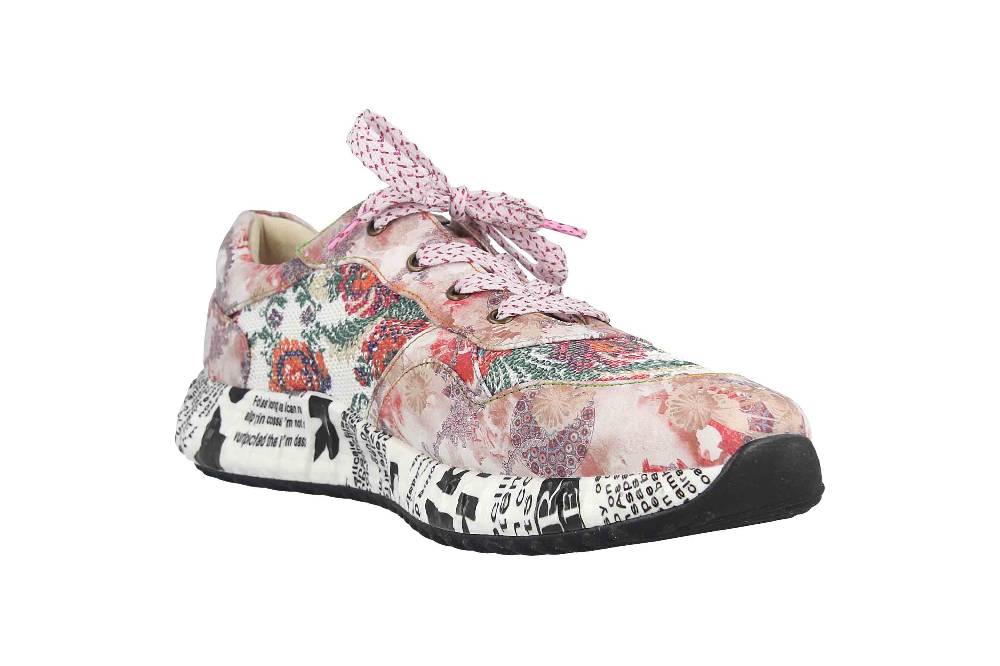 Laura Vita Sneaker in Übergrößen Mehrfarbig BURTON 05 Bisque große Damenschuhe Sonderangebot der Fabrik