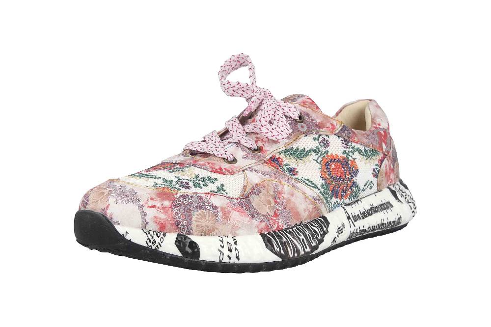 Laura Vita Sneaker in Übergrößen Mehrfarbig BURTON 05 Bisque große Damenschuhe Sonderangebot der Fabrik