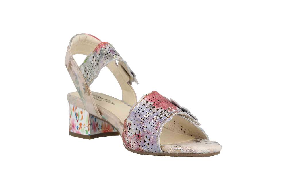 Laura Vita Sandaletten in Übergrößen Mehrfarbig HUCBIO 05 Gris große Damenschuhe Nur noch ein Tag übrig