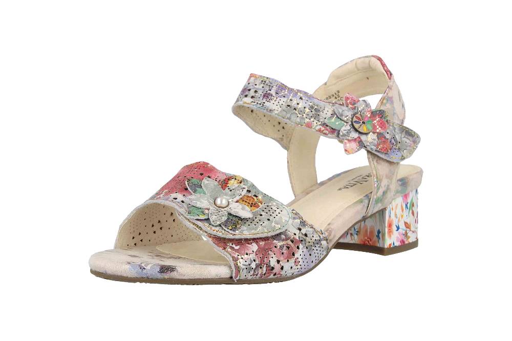 Laura Vita Sandaletten in Übergrößen Mehrfarbig HUCBIO 05 Gris große Damenschuhe Nur noch ein Tag übrig
