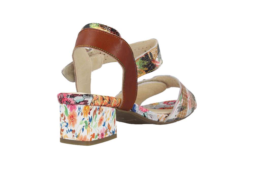 Laura Vita Sandaletten in Übergrößen Mehrfarbig HUCBIO 05 Ambre große Damenschuhe Super Rabatt