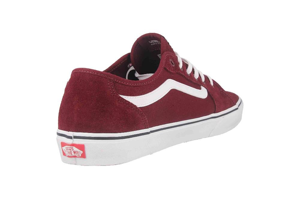 VANS MN Filmore Decon SUEDE/CANVAS (SUEDE/CANVAS)PRT RYL/WHT Sneaker in Übergrößen Rot VN0A3WKZ5LN1 große Herrenschuhe Kostenloser Versand international